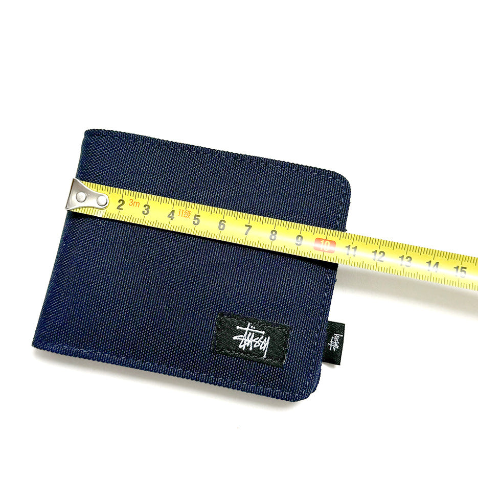 Stüssy short wallet, Oxford cloth short half off