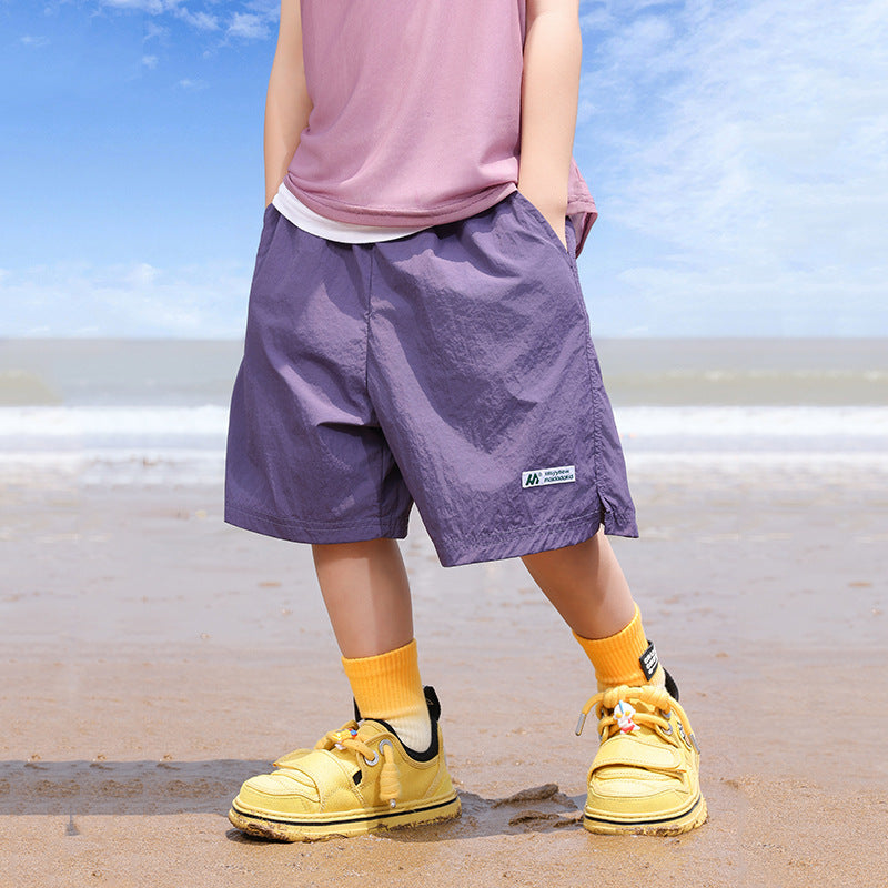 Boys Quick Dry 5" Beach & Sports Shorts