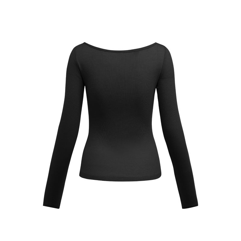 Women's Lensing Tencel™ Wool boat collar top