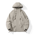 Japanese Simple Style Jacket - Youth Unisex Windproof Rainproof Versatile