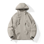 Youth popular jacket, the same Japanese simple style for men and women, versatile windproof and rainproof jacket