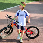 Quick Dry Cooling Kids Cycling Sports Outfit
