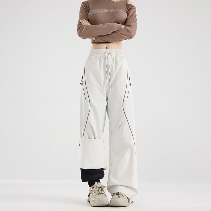Unisex Detachable Fleece‑Lined Outdoor Hiking & Cycling Pants