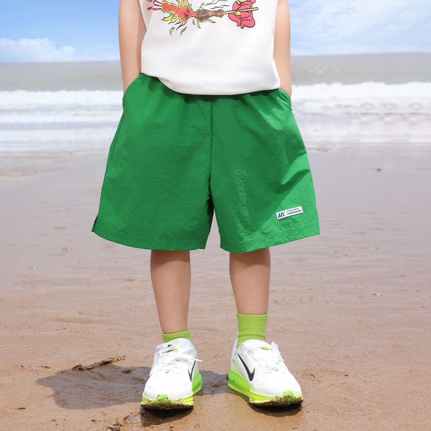2026 New Lightweight Quick Dry 5 Inch Athletic Shorts for Boys