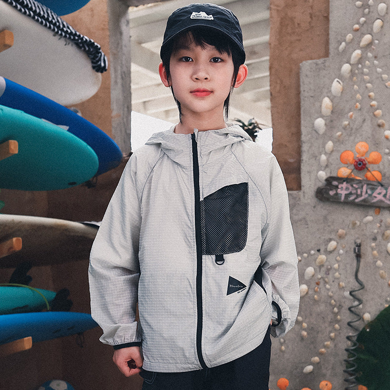 Lightweight Waterproof Outdoor Jacket for Boys