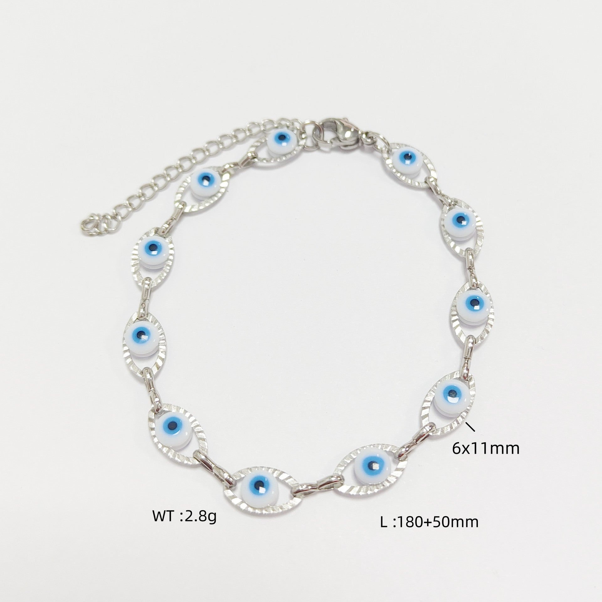 Evil Eye Stainless Steel Jewelry