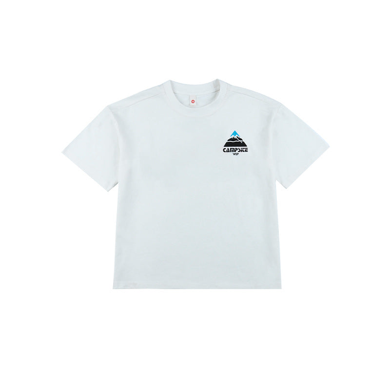 Boys' Mountain, Forest, and Lake Print T-Shirt