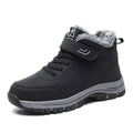 Winter Unisex Men's Snow Boots - Fleece-Lined Thickened Warm Mid-Calf High-Top
