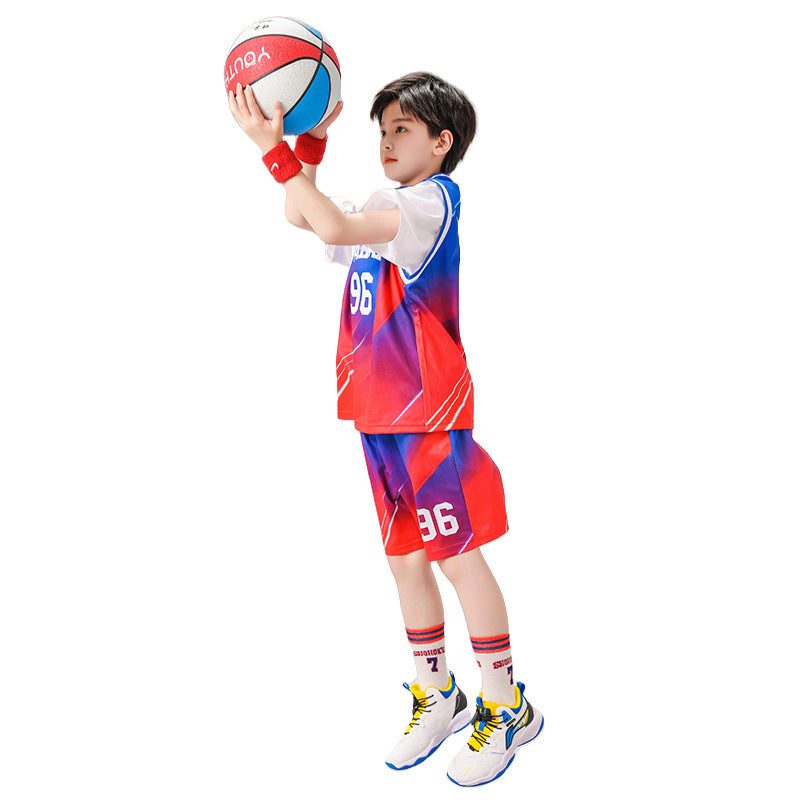 Children's Quick-Drying Basketball Uniform Set