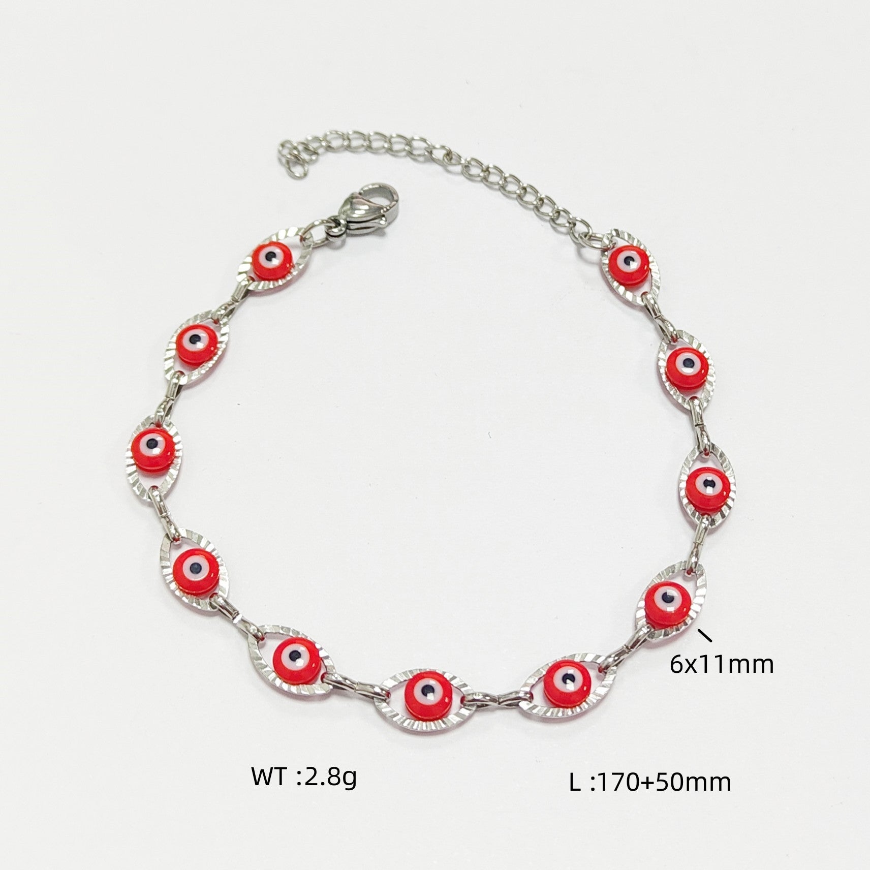 Evil Eye Stainless Steel Jewelry