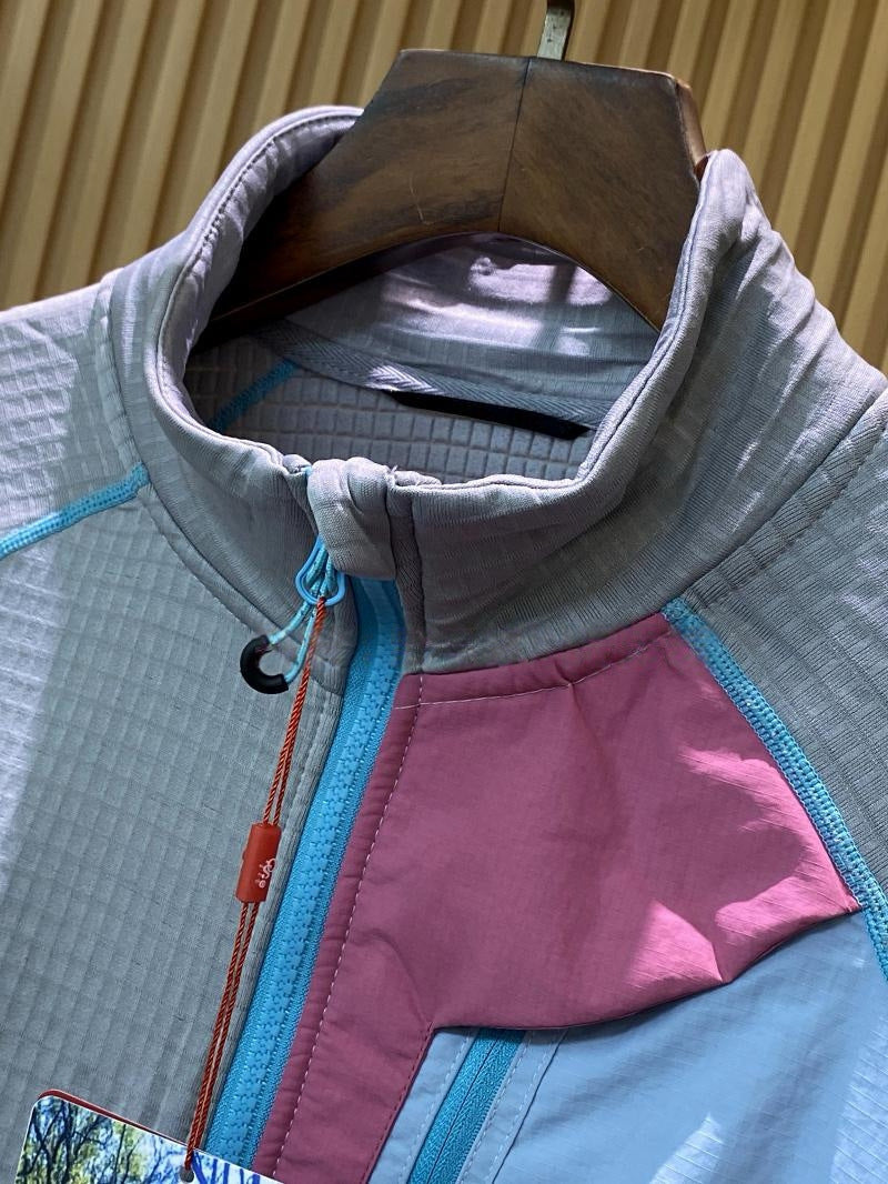 Patagonia same R2 TechFace contrasting mesh fleece jacket