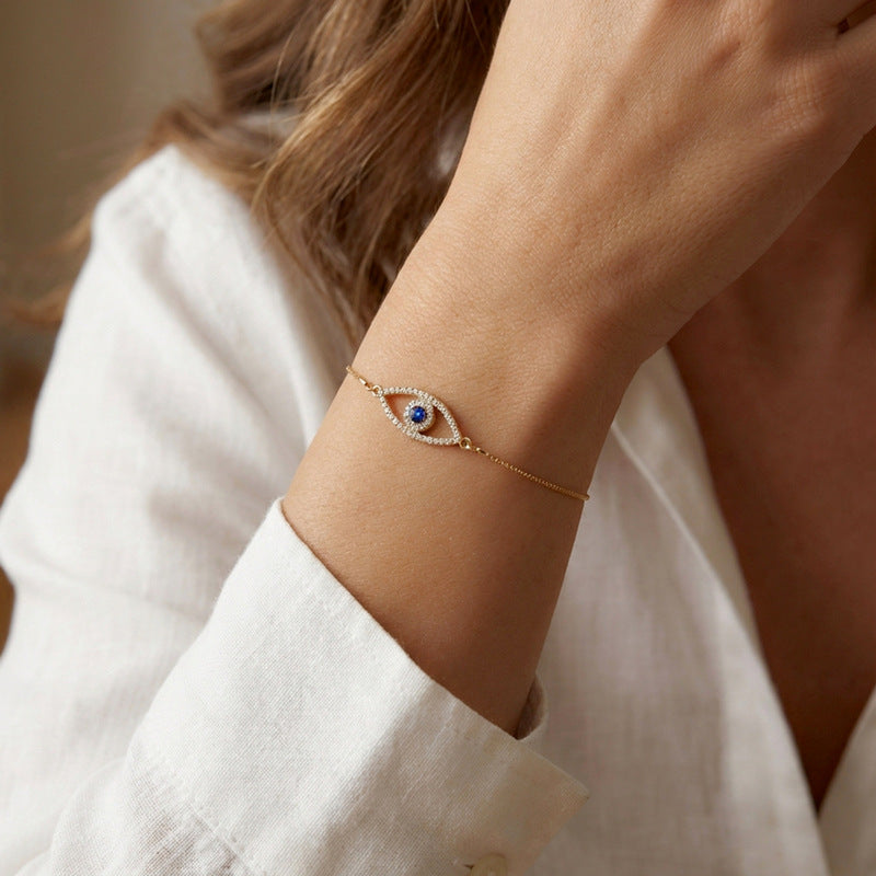 Turkish Evil Eye Adjustable Bracelet