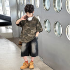 Boys' Lightweight Camouflage T-Shirt