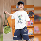 Kids Casual Cotton Two Piece Summer Outfit