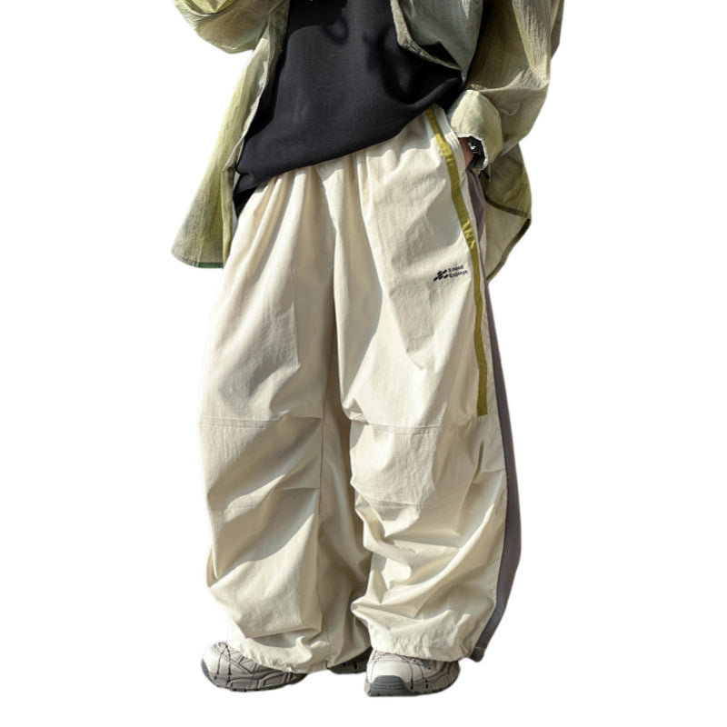 Boys All Match Raw Yarn Cool Feeling Cargo Pants