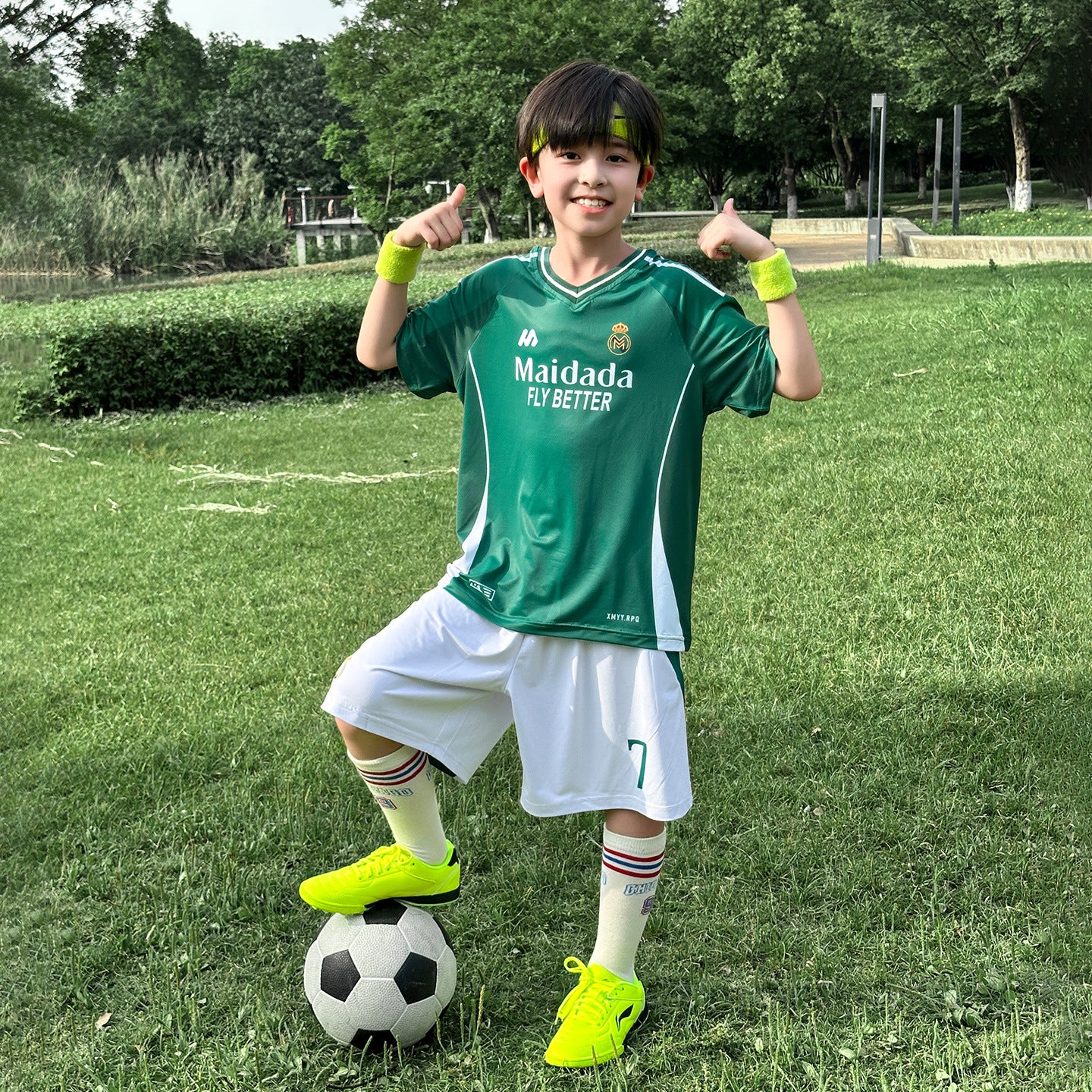 Cool Breathable Quick Dry Boys Soccer & Tennis Summer Outfit Set