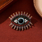 Long-lashed Devil's Eye Brooch
