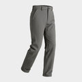 WENHOUU Cupro Softshell Hiking Pants, Unisex Breathable Fleece Lined Stretch Trousers