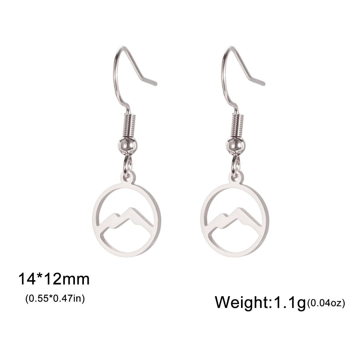 Montana Silversmiths Mountain Majesty Charm Earrings