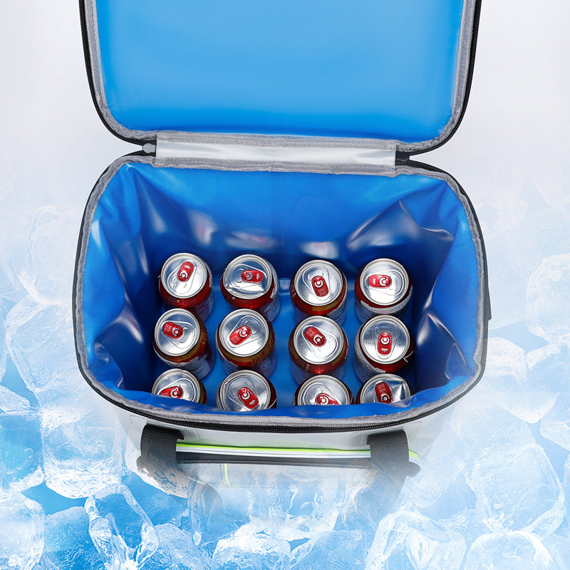 Portable cooler, 30L waterproof cooler bag