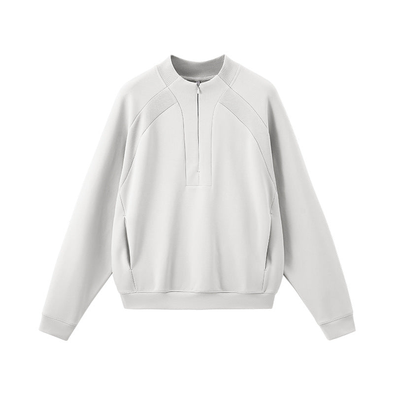 Men's LYCRA® Long‑Sleeve Half‑Zip Windproof Sweatshirt