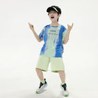 Boys' Cooling Mesh Short-Sleeve Tennis & Cycling Set