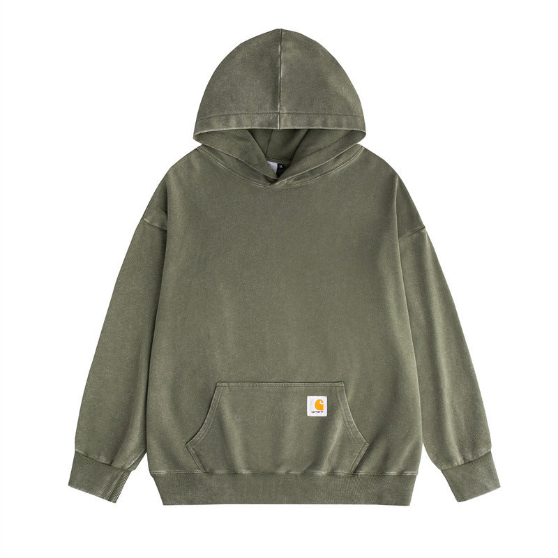 Carhartt WIP Washed Kangaroo Pocket Hooded Sweatshirt