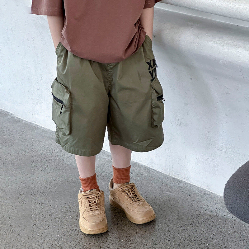 New 5 Inch Cargo Shorts for Kids
