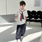 Big Kids Stylish All-match Breathable Thin Quick Dry Pants