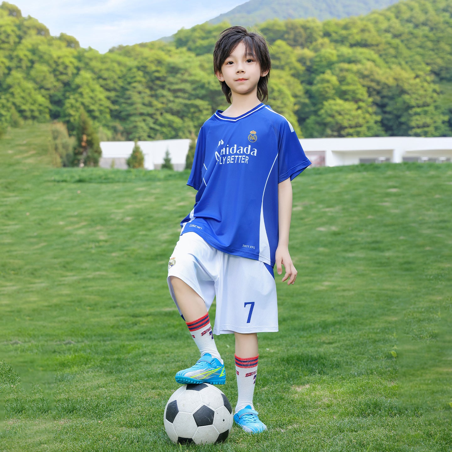 Cool Breathable Quick Dry Boys Soccer & Tennis Summer Outfit Set