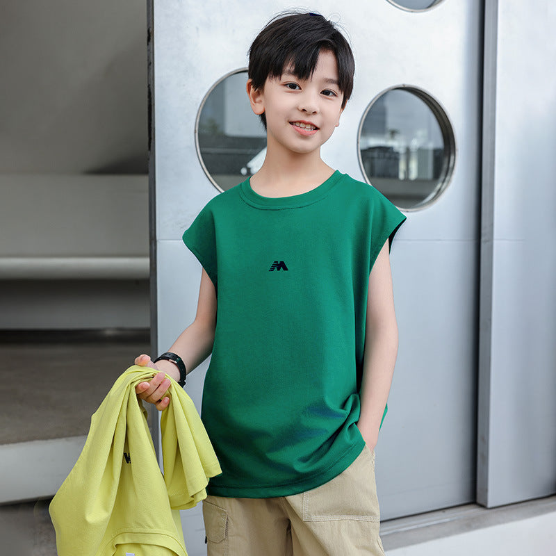 Boys Sports Sleeveless Tank Top