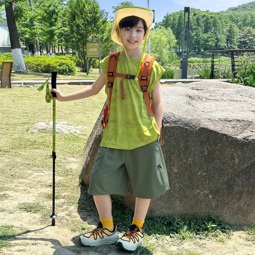 Breathable Cooling 5 Inch Shorts, Lightweight Summer Sports Pants for Boys