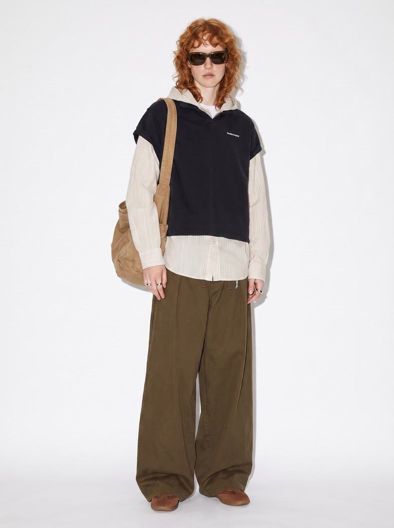 Pure Cotton Vintage Streetwear Cargo Pants