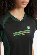Women's retro sports tailoring color matching short sleeves