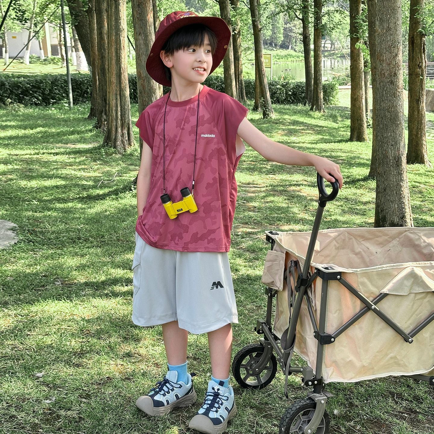 Breathable Cooling 5 Inch Shorts, Lightweight Summer Sports Pants for Boys