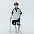 Boys Cotton Polo Shirt Set