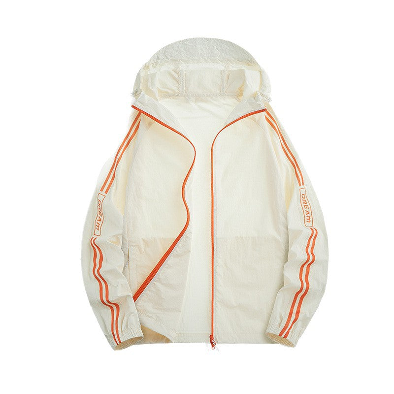 UPF100+ Women Color‑Block Sun Protection Jacket Lightweight Breathable Outdoor Summer Top