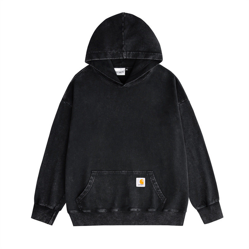 Carhartt WIP Washed Kangaroo Pocket Hooded Sweatshirt