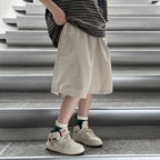 Pure Cotton Breathable Boys' Mid-Length Shorts