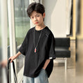 Soft Cotton Top, Versatile for Kids Daily Wear