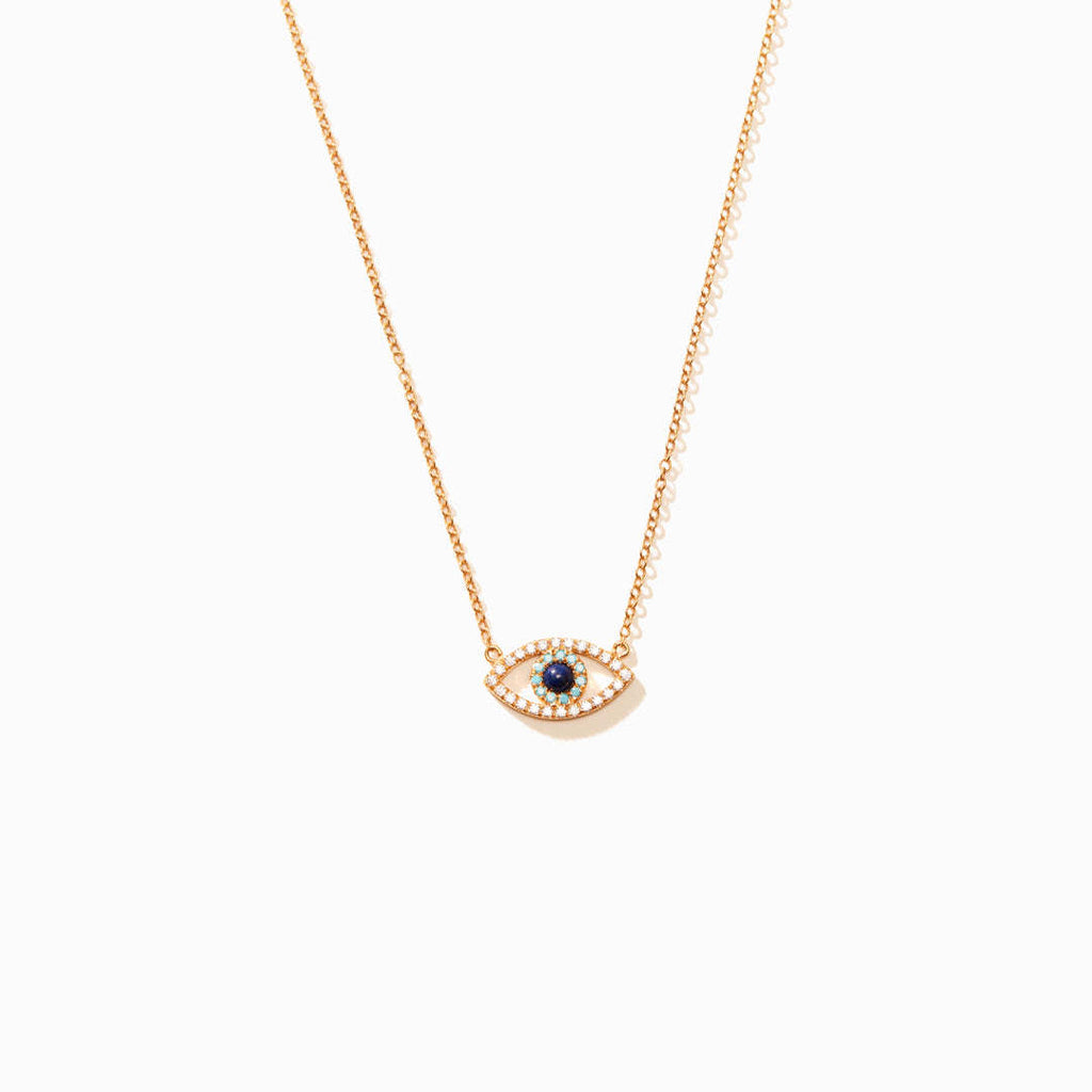 Evil Eye Necklace Crystal Collar Chain