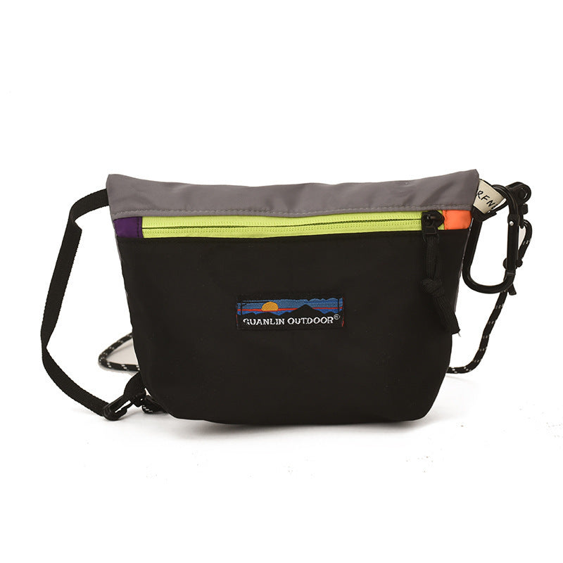 Patagonia Color Block 2L Crossbody Bag, Canvas Shoulder Sling Bag