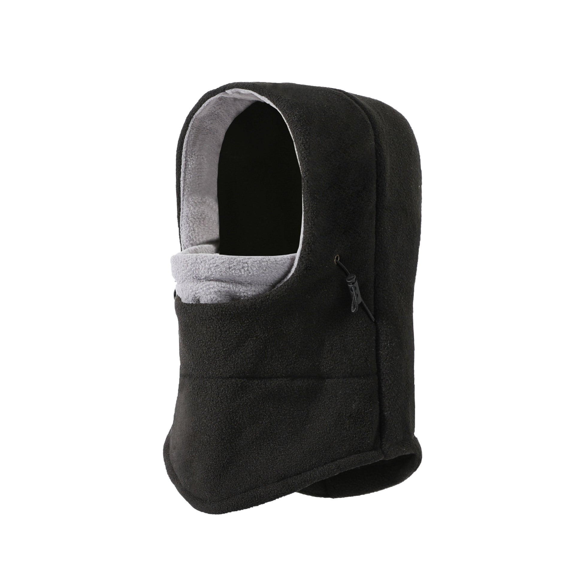 Winter fleece integrated warm hood, thickened cold-proof cycling ski mask