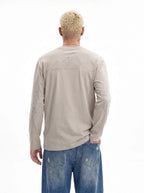 Unisex Outdoor-Style Reflective Stretch Long-Sleeve T-Shirt