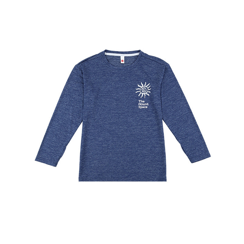 Boys Mountain Style Embroidered Small Logo Versatile Shorts