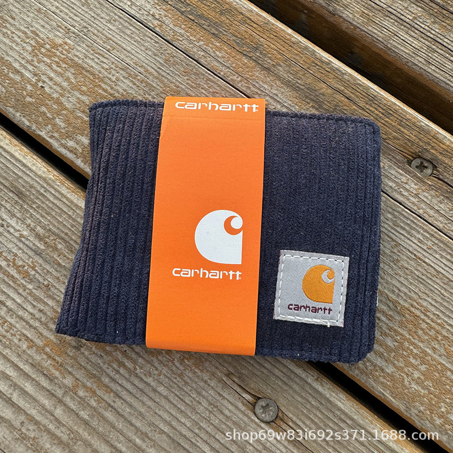 Carhart short wallet, waterproof fabric is strong and durable