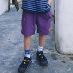 Boys Mountain Style Embroidered Small Logo Versatile Shorts