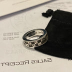 Chrome Hearts Cross & Evil Eye Ring