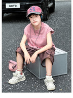 Boys' Summer Vest Two-Piece Set