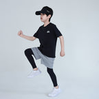 Boys' Summer Short-Sleeve 100% Cotton Top